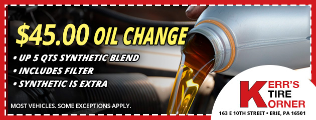 Oil Change Special